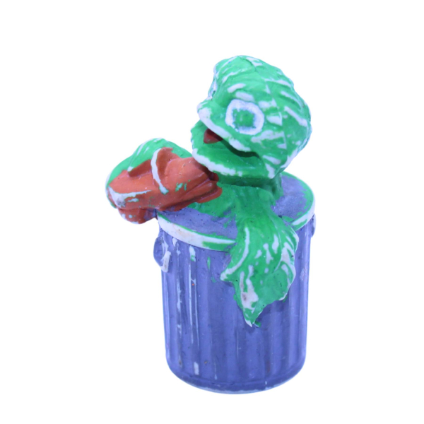 Sesamstraße Oskar Figur (1976) | Heimo PVC Vintage Sammlerstück | hoppla-stuff.de